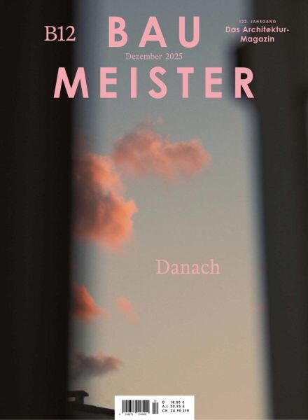 Baumeister – Dezember 2025 Cover