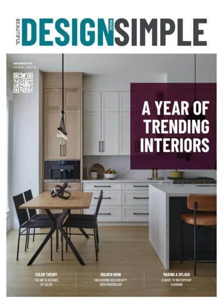 Beautiful Design Made Simple – A Year of Trending Interiors 2025 Cover