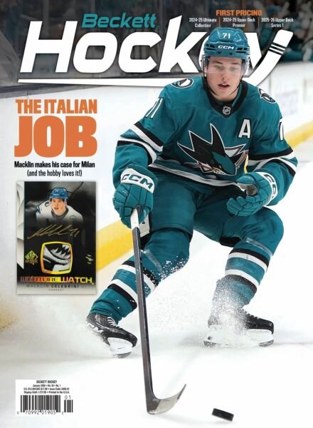Beckett Hockey – January 2026 Cover