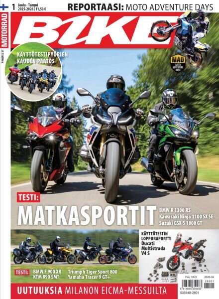 Bike Finland – Joulukuu 2025 Cover