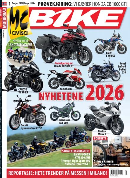 Bike Norge – Desember 2025 Cover