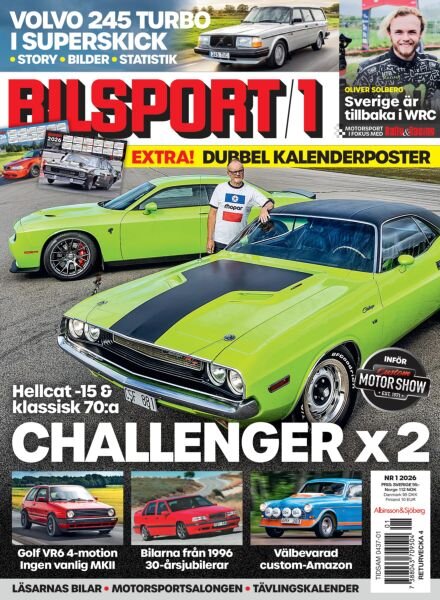 Bilsport – 17 December 2025 Cover