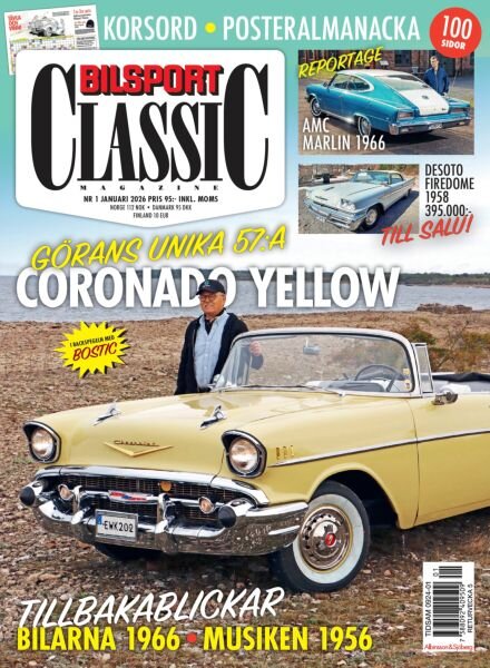Bilsport Classic – 17 December 2025 Cover