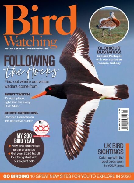 Bird Watching UK – January 2026 Cover