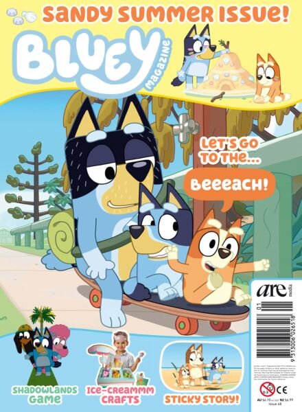 Bluey Magazine – January 2026 Cover