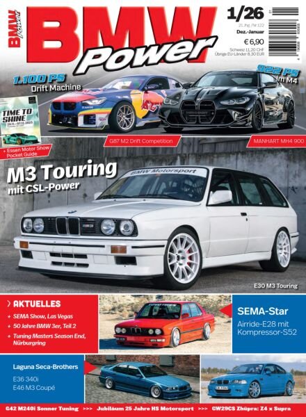 BMW Power – Dezember 2025 – Januar 2026 Cover