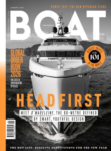 Boat International – January 2026 Cover