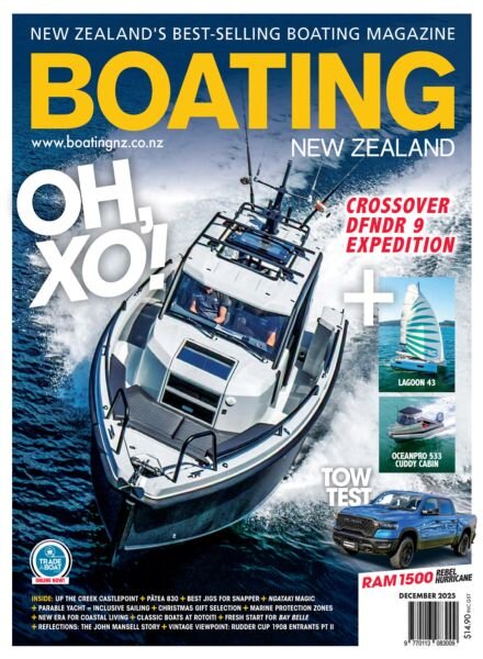 Boating New Zealand – December 2025 Cover