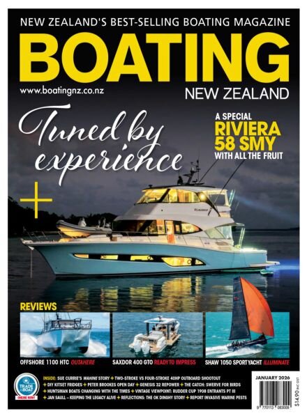 Boating New Zealand – January 2026 Cover