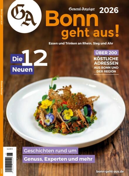 Bonn geht aus – 4 Dezember 2025 Cover