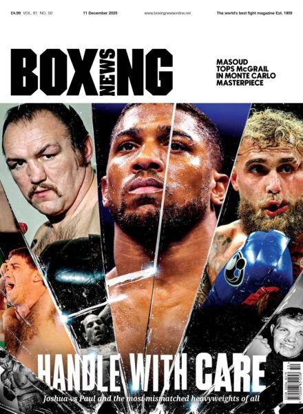 Boxing News – 11 December 2025 Cover