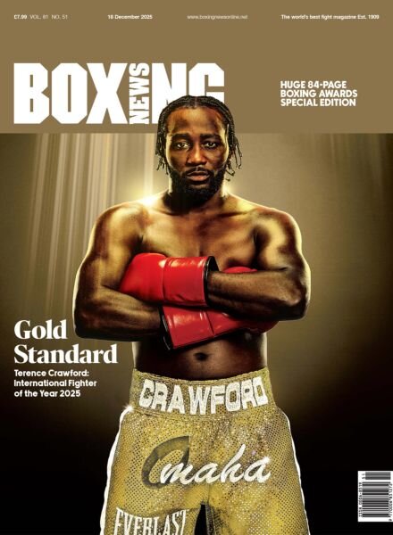 Boxing News – 18 December 2025 Cover