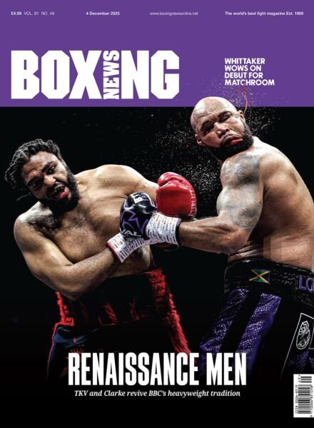 Boxing News – 4 December 2025 Cover