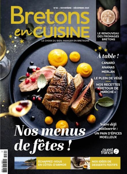 Bretons en Cuisine – Novembre-Decembre 2025 Cover
