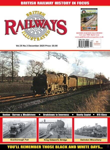 British Railways Illustrated – December 2025 Cover