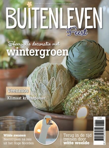 Buitenleven – December 2025 – Januari 2026 Cover