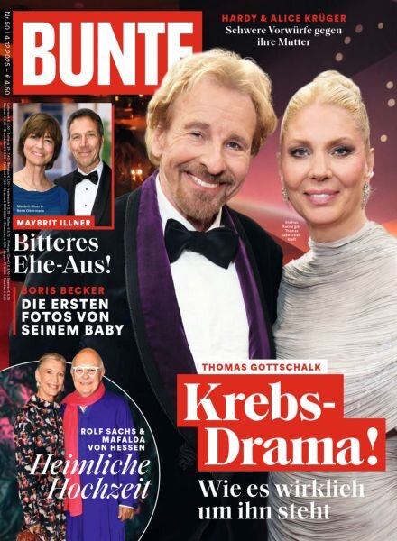 Bunte – 4 Dezember 2025 Cover