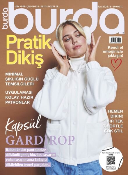 Burda Pratik Dikis – Aralik 2025 Cover
