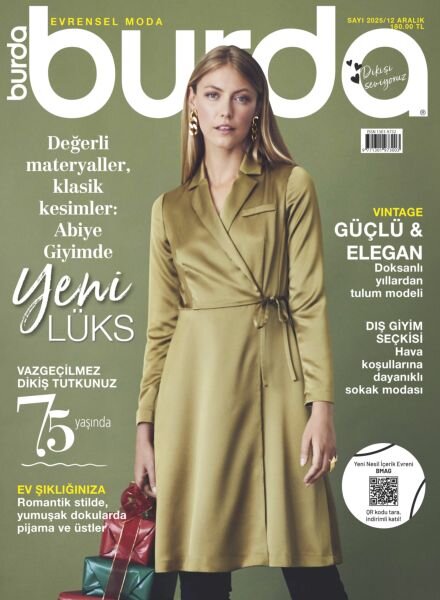 Burda Turkiye – Aralik 2025 Cover