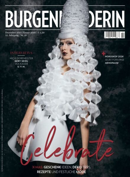 Burgenlanderin – Dezember 2025 – Januar 2026 Cover