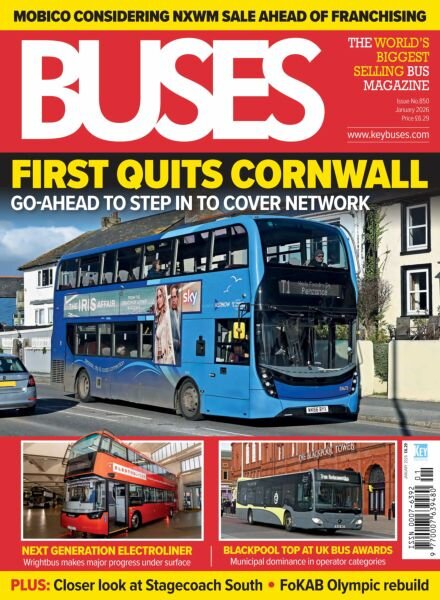 Buses Magazine – January 2026 Cover
