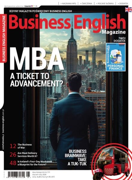 Business English Magazine – January 2026 Cover