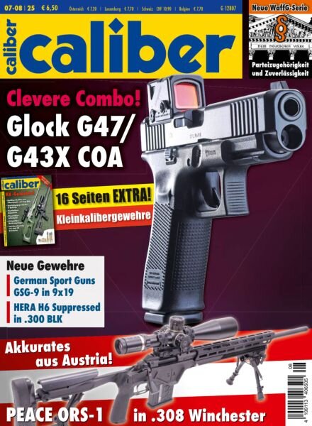 Caliber SWAT – Juli-August 2025 Cover