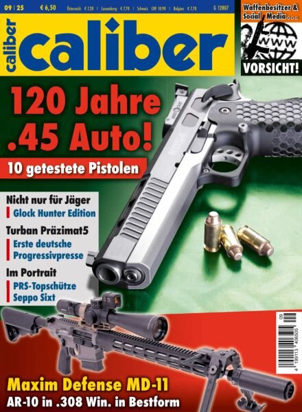 Caliber SWAT – November-Dezember 2025 Cover