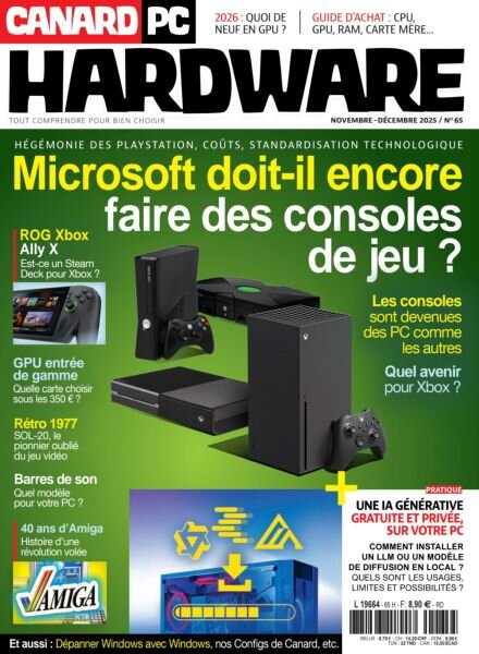 Canard PC Hardware – Hors-Serie – Novembre-Decembre 2025 Cover