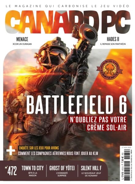 Canard PC – Novembre 2025 Cover