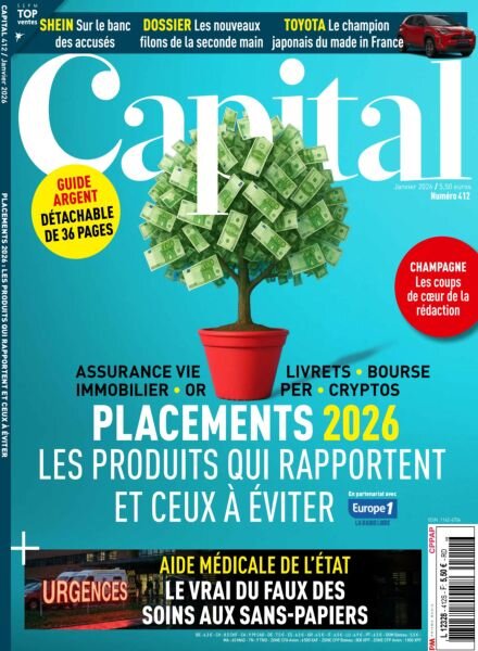 Capital France – Janvier 2026 Cover