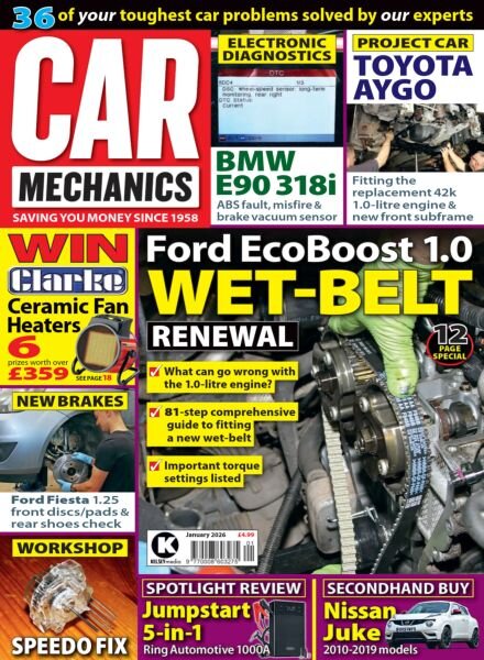 Car Mechanics – January 2026 Cover