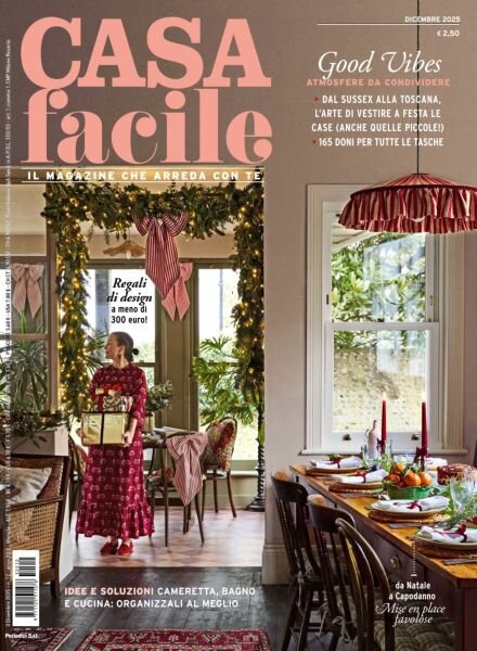 CasaFacile – Dicembre 2025 Cover
