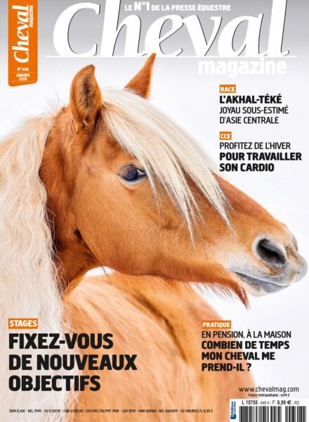 Cheval Magazine – Janvier 2026 Cover