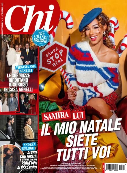Chi – 17 Dicembre 2025 Cover