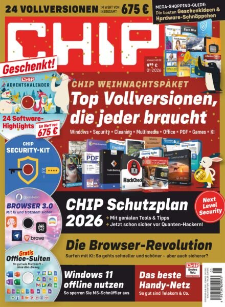 Chip Germany – Januar 2026 Cover