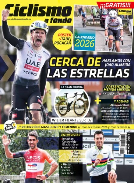 Ciclismo a Fondo – Diciembre-Enero 2026 Cover