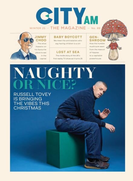 City AM The Magazine – December 2025 Cover