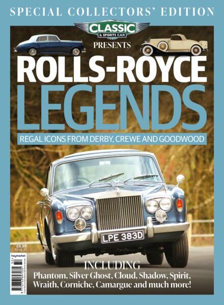 Classic & Sports Car Presents – Rolls-Royce Legends – December 2025 Cover