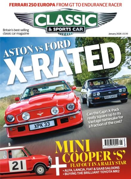 Classic & Sports Car UK – January 2026 Cover