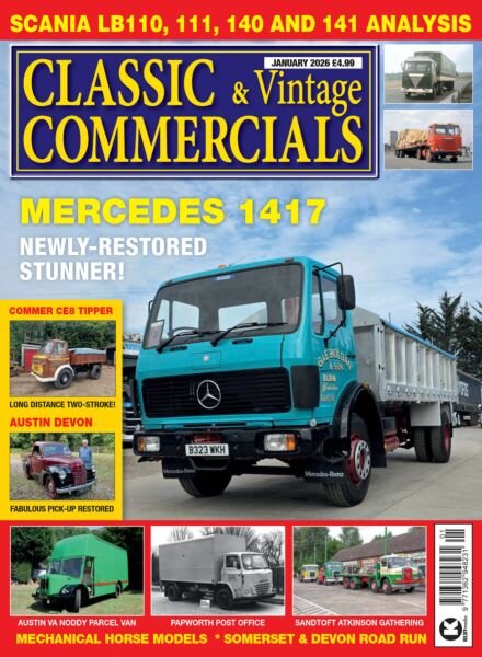 Classic & Vintage Commercials – January 2026 Cover