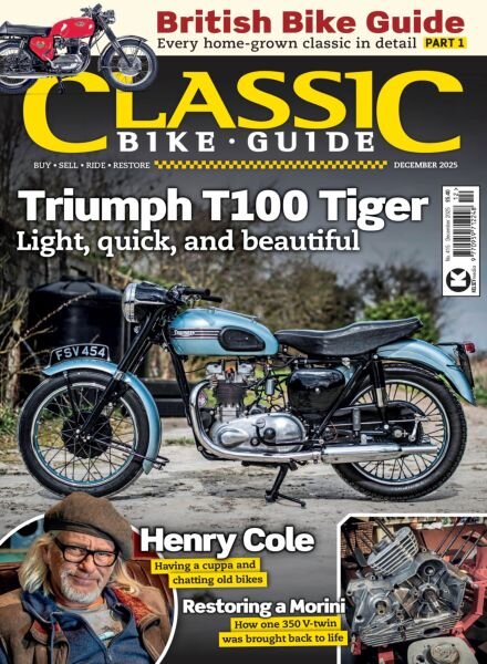 Classic Bike Guide – December 2025 Cover