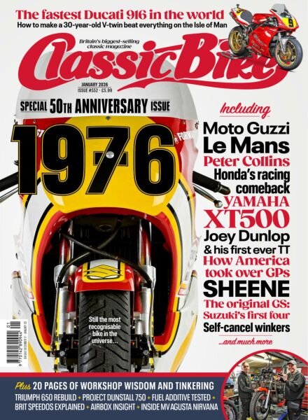 Classic Bike UK – January 2026 Cover