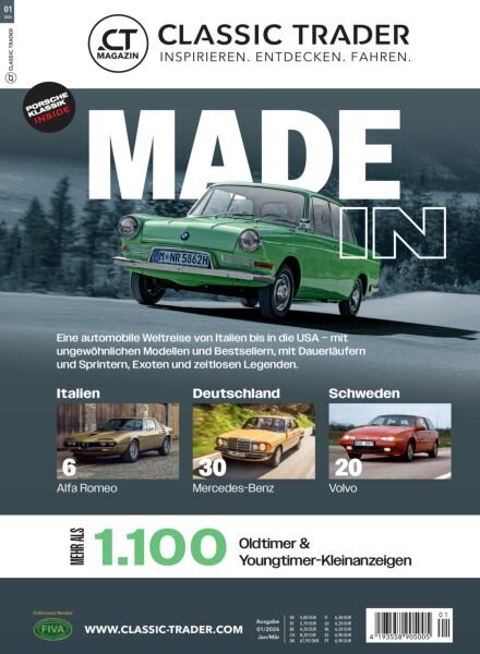 Classic Trader – Dezember 2025 Cover