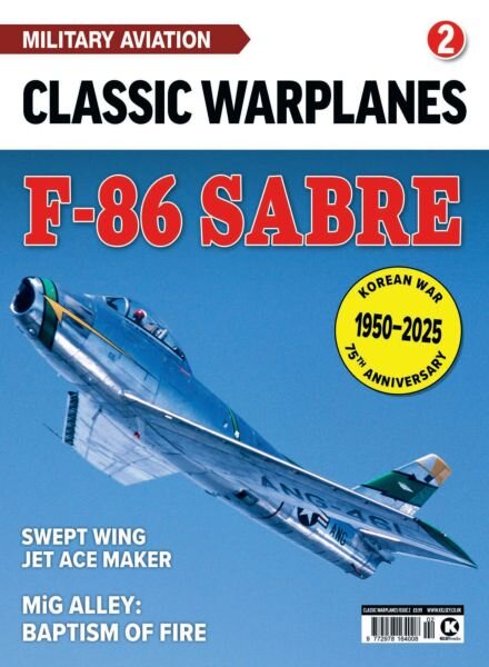 Classic Warplanes – Issue 2 F-86 Sabre – November 2025 Cover