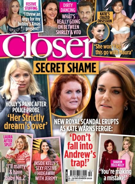 Closer UK – 13 December 2025 Cover