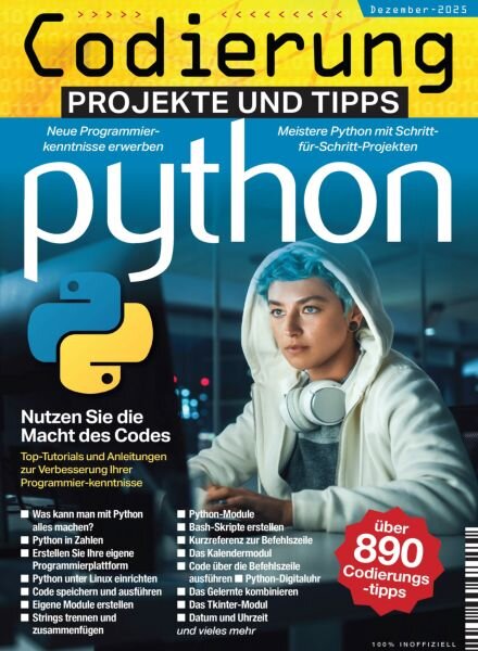 Coding Das essentielle Handbuch – Dezember 2025 Cover