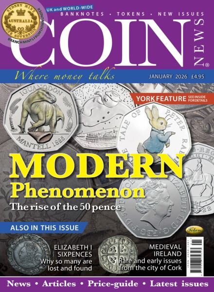 Coin News – January 2026 Cover