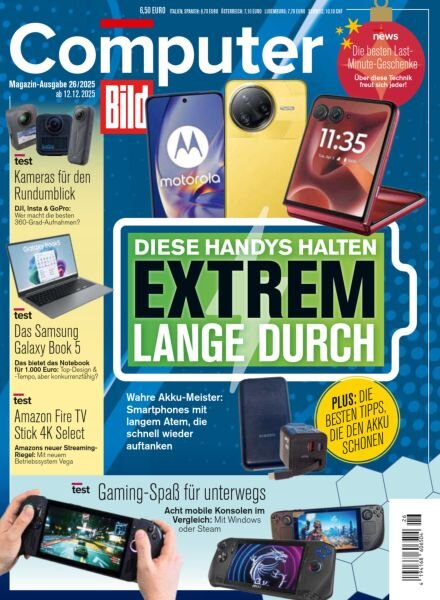 Computer Bild Germany – 12 Dezember 2025 Cover