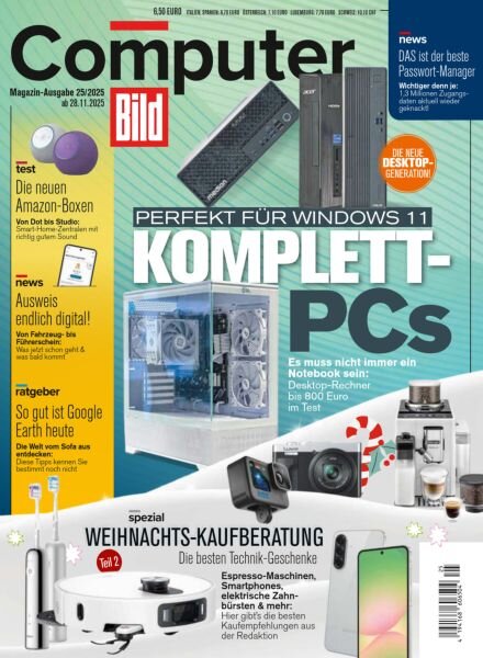 Computer Bild Germany – 28 November 2025 Cover